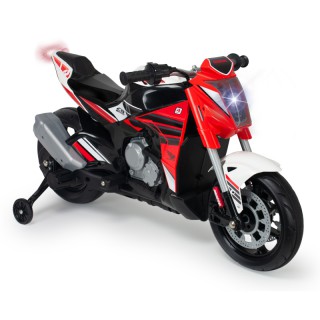Akumuliatorinis motociklas su šviesomis | Vaikams nuo 3 iki 6 metų | Honda 12V MP3 | Injusa